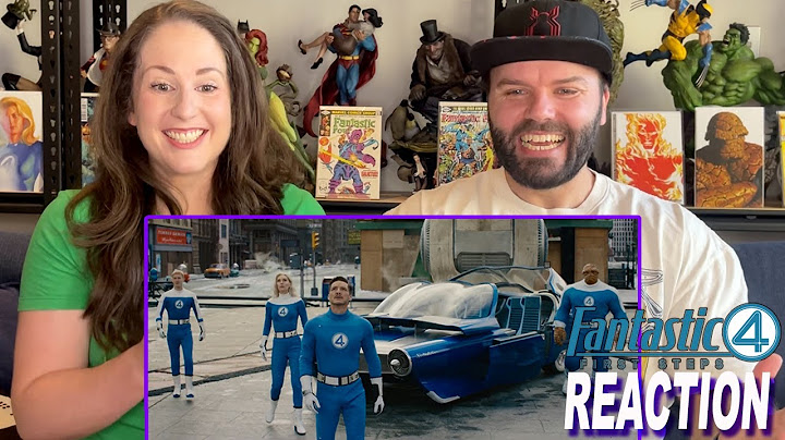 FANTASTIC FOUR: FIRST STEPS Official Trailer Reaction | Marvel Studios