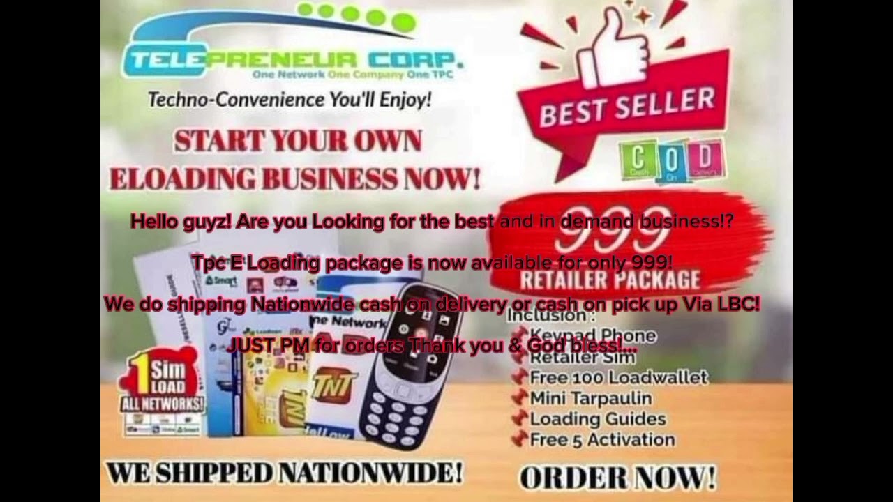 TPC 1 SIM LOAD ALL NETWORKS & TV CABLES