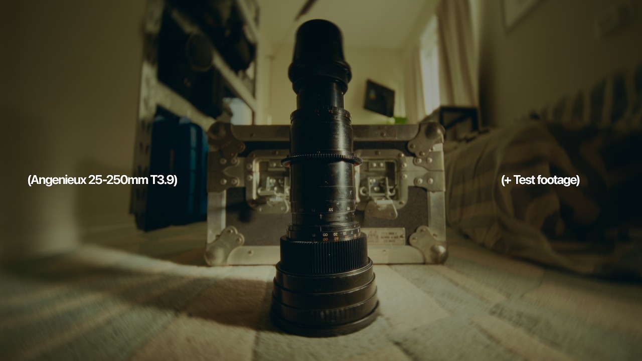 I Tested the Forgotten Hollywood Zoom Lens... (Angénieux 25-250mm)