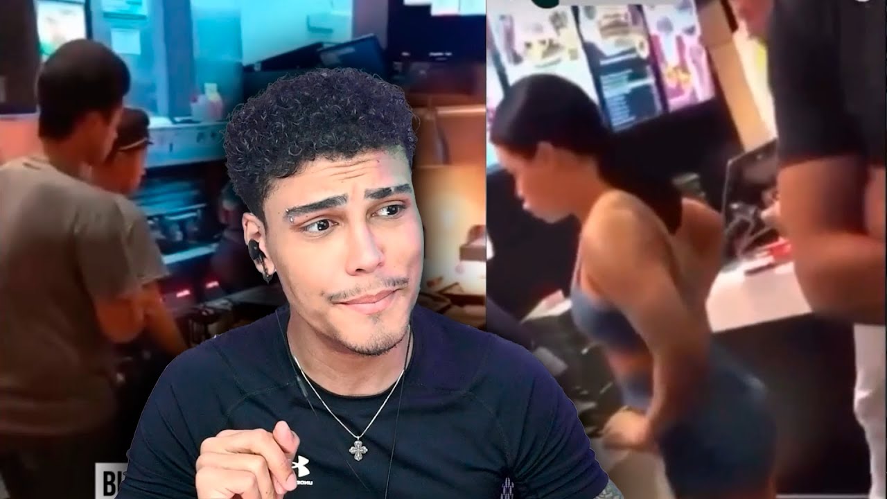 LEVEI UM TAPA NA CARA DENTRO DO MCDONALDS