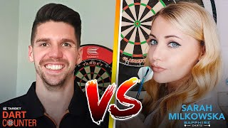 Online Darts Match vs SARAH MILKOWSKA! 🎯🔥 screenshot 4