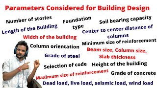 Factors considered before Building design | Building design | Civil Engineering | online course |
