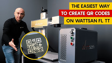 How to Create QR and Barcodes with a Laser Marker:  Step-by-step Guide |  Wattsan FL TT | Virmer