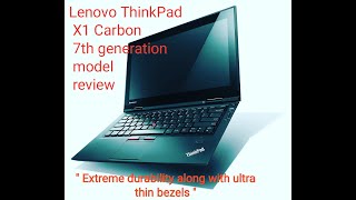 Lenovo ThinkPad X1 Carbon 7th generation review