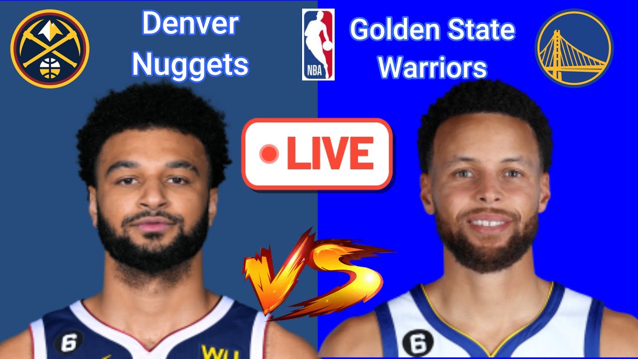Golden State Warriors at Denver Nuggets NBA Live Play by Play Scoreboard/ Interga