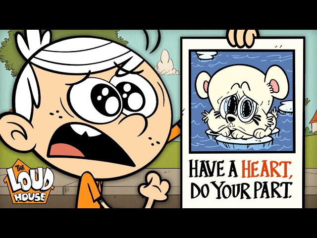 Can Lincoln Save the Polar Bears?! | The Green House Full Scene | Loud House class=