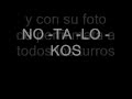Los nota lokos mi niña facebook (letra)