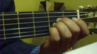 Video thumbnail of "CRISTO ES MI DULCE SALVADOR LAS NOTAS DE LA GUITARRA"