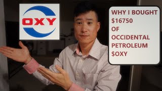 WHY OCCIDENTAL PETROLEUM IS A BUY - THREE REASONS