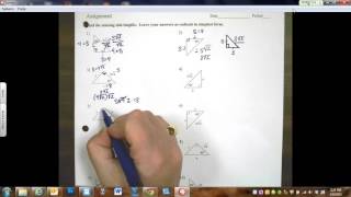 Special Right Triangle Help 1