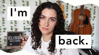I'm back. Here's why my channel is about to change.