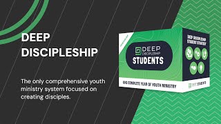 Introducing Deep Discipleship | Youth Ministry Curriculum & Strategy #youthministry #youthgroup