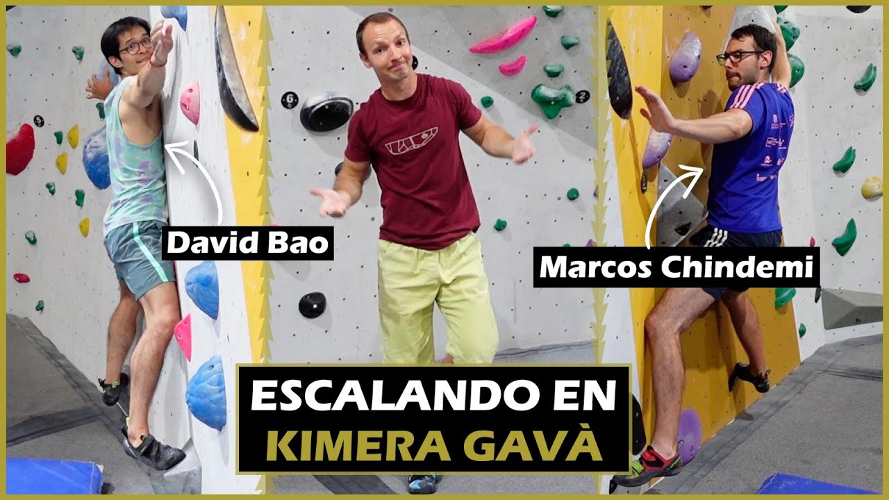 Escalando en KIMERA GAVÀ | Con Marcos Chindemi & David Bao