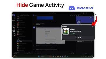 Hoe verberg ik mijn game-activiteit op Discord?