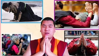 ढोग कसरी गर्ने? ढोग गर्दा कुन पाठ पढ्ने?Bowing In The Buddhist. Tenji Sherpa #shorts