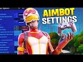 These *NEW* Settings Give You AIMBOT - Fortnite Best Settings