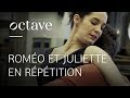 Romeo and Juliet in rehearsal (Hugo Marchand & Amandine Albisson)