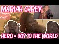 VLOGMAS DAY 2: MARIAH CAREY HERO/ JOY TO THE WORLD LIVE @HOME 🥰😍&hearts;️