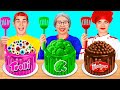 Me vs Grandma Cooking Challenge | Cake Decorating Challenge by BaRaFun