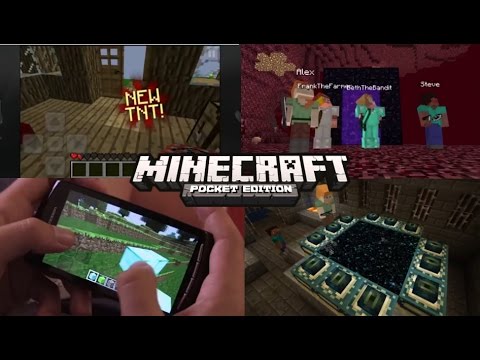 EVERY OFFICIAL MINECRAFT POCKET EDITION TRAILER: Updated