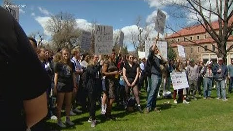 Students hold protests over pick for next CU president