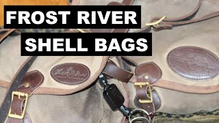 Frost River Shell Bags!  Multi purpose waxed canvas!