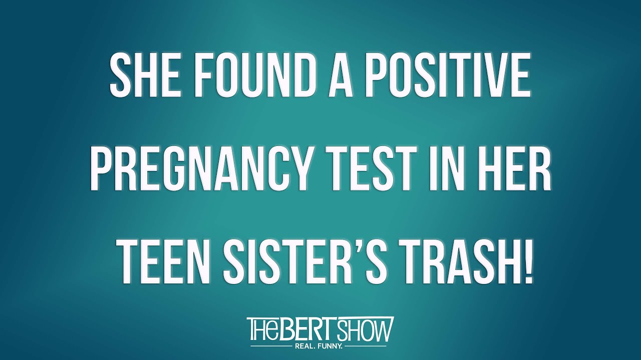 she-found-a-positive-pregnancy-test-in-her-teen-sister-s-trash-youtube