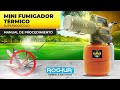 Cómo poner en marcha mini fumigador SUPER 2000 GOLD RH Vector