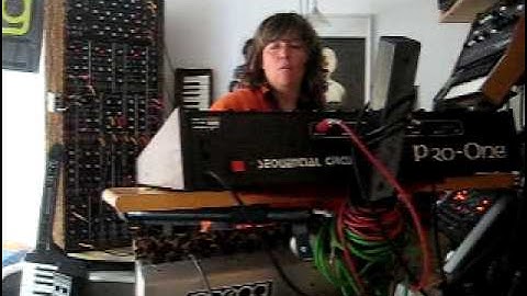 Crazy Musican played analogue Synths
