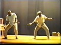 Frankie Manning, Chazz Young perform the Shim Sham