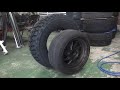 【足車DIY】195/50から235/75へ変更