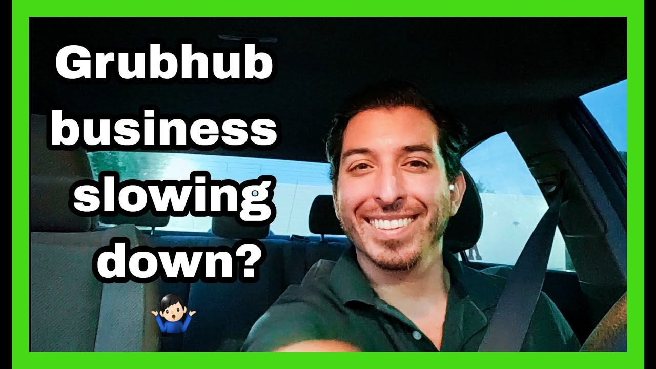 Grubhub business slowing down? - YouTube