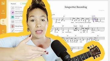 Julia Kamanda creates super fast lead sheet with ScoreCloud Songwriter