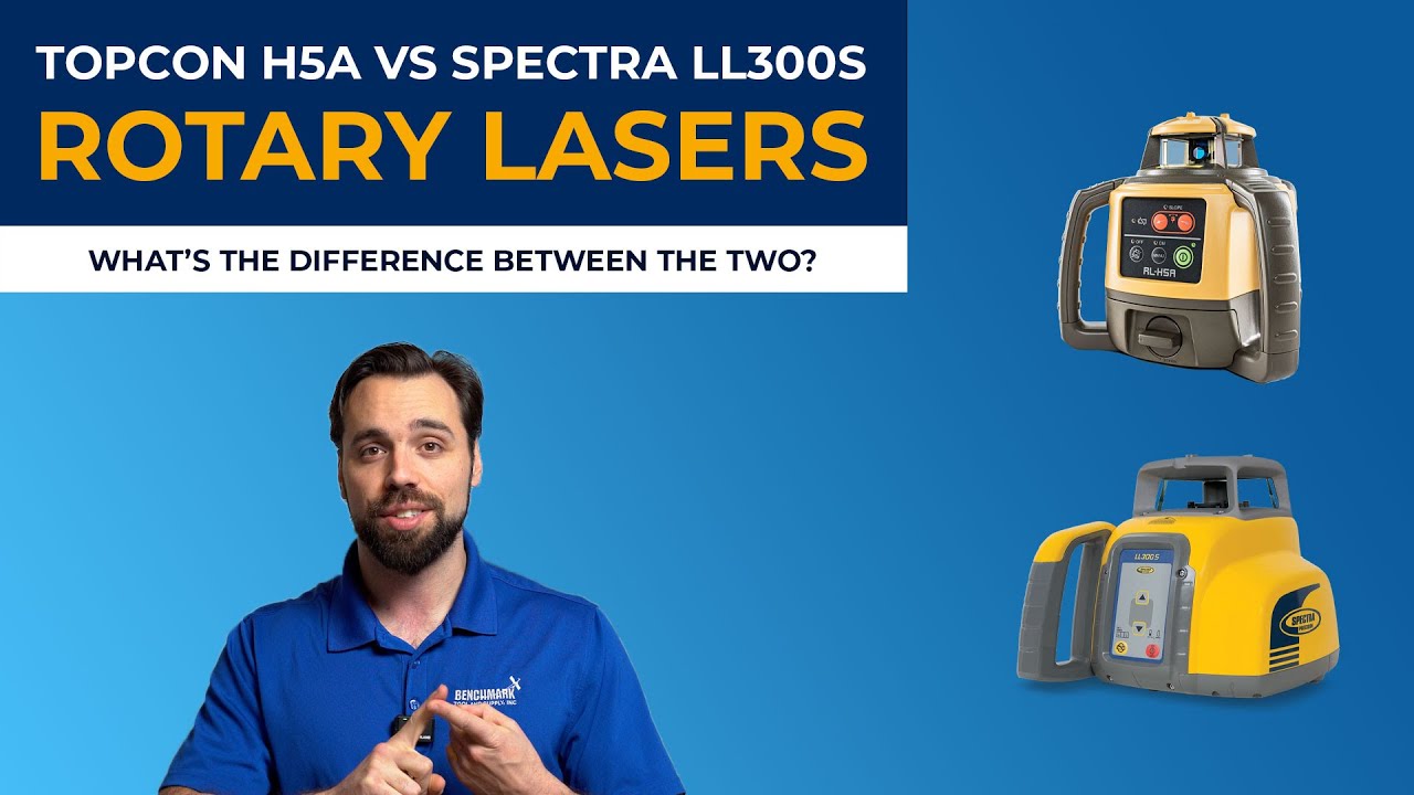 Topcon H5A vs LL300S Rotary Laser Comparison