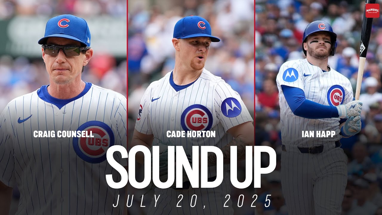 Cubs postgame interviews: Craig Counsell, Cade Horton and Ian Happ |  Marquee Sports Network