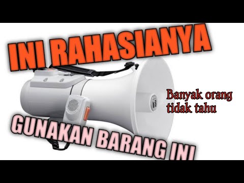 Video: Cara Mengaktifkan Poin Di Megaphone