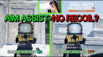 How to get no recoil and aim assist in call of duty bo6 on PC Steam? 😳#cod  #aimzenix  #bo6  #fps