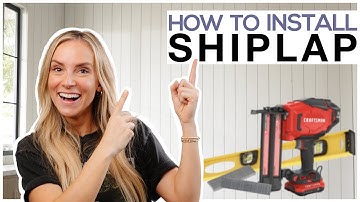 Vertical or Horizontal Shiplap Paneling Tutorial | DIY 101
