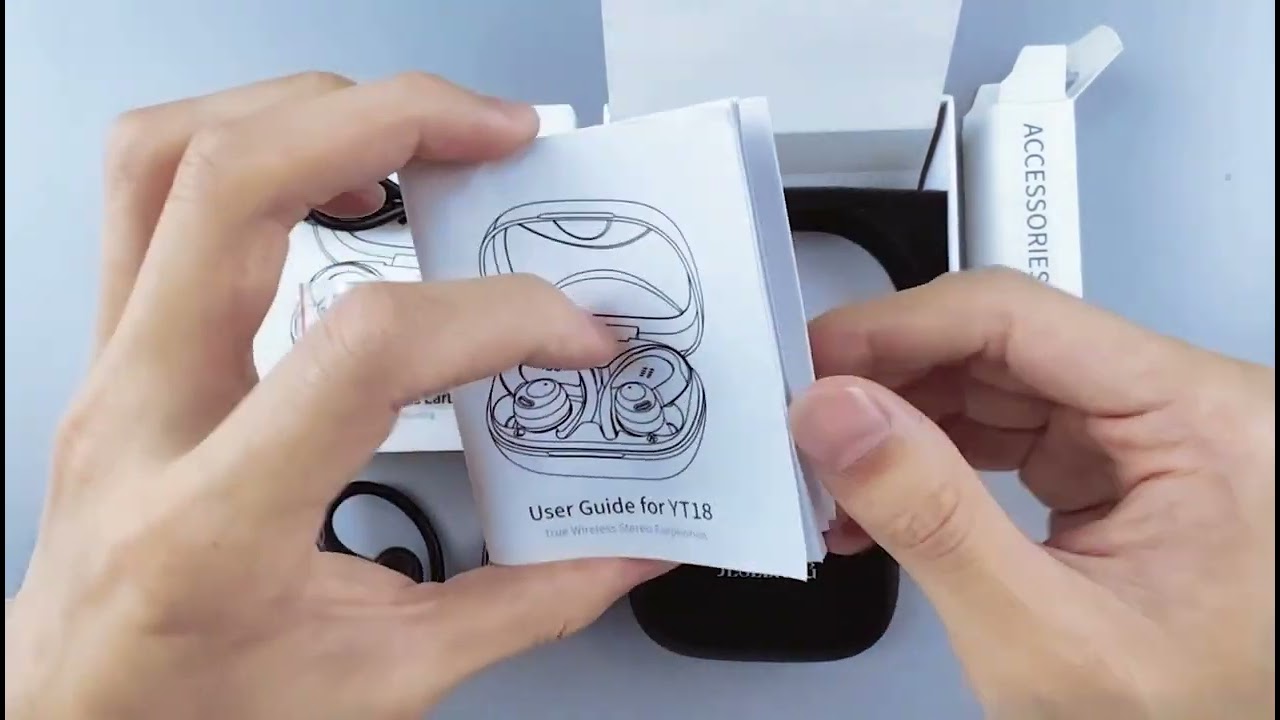 Cuffie Bluetooth Sport, Auricolari Bluetooth 5 3 con Mic Stereo, Cuffie Wireless con Ricarica Rapida