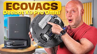 Ecovacs Deebot X9 Pro Omni Ultra Complet Et Il Lave Super Bien