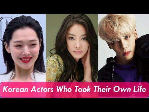 15 Korean Celebrities who took thieir own life