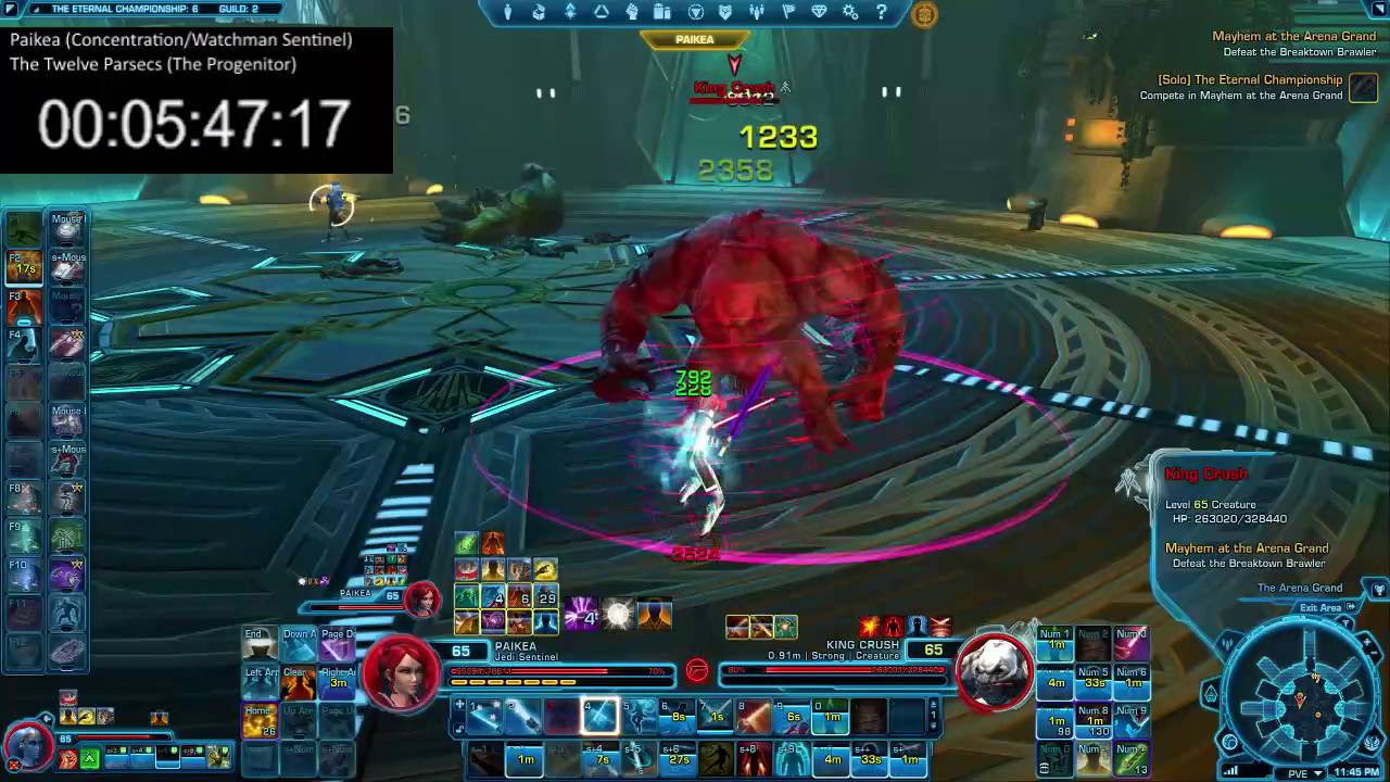 SWTOR Eternal Championship speedrun 