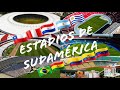 Estadios más grandes de sudamerica | por país 🇺🇾🇻🇪🇵🇪🇪🇨🇨🇱🇧🇷🇦🇷🇧🇴🇨🇴🇵🇾