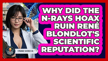 Why Did The N-Rays Hoax Ruin René Blondlot