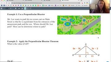 Geometry.  5-1: Perpendicular and Angle Bisectors