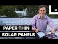 Ink used to print paper-thin solar panels