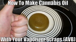 How To Make Your Own Cannabis Oil Using AVB (Already Vaped Bud) or Decarbed Cannabis Flower