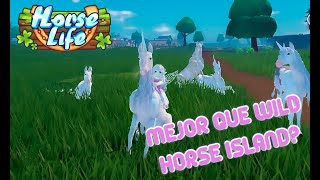 ¡NUEVO JUEGO DE CABALLOS EN ROBLOX! |ROBLOX| Horse Life❤