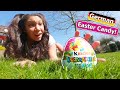 American Wife Tries German Easter Candy! (Easter Egg Hunt)