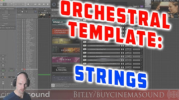 Film Scoring How To: Orchestral Template Strings